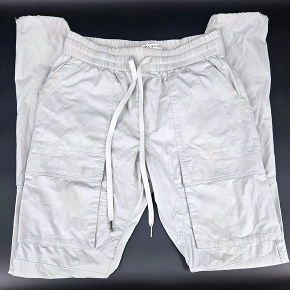 PacSun Other - PacSun Grey Utility Cargo Joggers Gorpcore Techwear Drawstring Hem‎ Mens Small